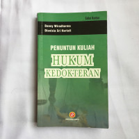 Image of Penuntun Kuliah Hukum Kedokteran Edisi 2