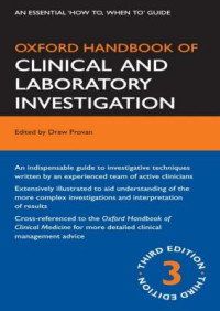 Image of Oxford Handbook of Clinical and Laboratory Investigation (Oxford Medical Handbooks)