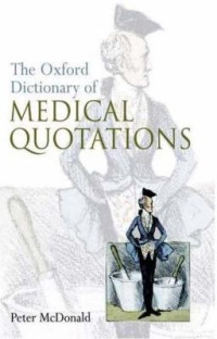 Image of Oxford Dictionary of Medical Quotations