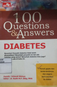 Image of 100 Question & Answers DIABETES