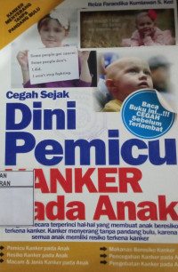 Image of Cegah Sejak Dini Pemicu Kanker Pada Anak