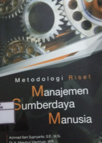 Image of Metodologi Riset Manajemen Sumber Daya Manusia
