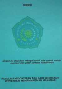 Image of Skripsi: HUBUNGAN TIPE KEPRIBADIAN DENGAN PRESTASI AKADEMIK
MAHASISWA FAKULTAS KEDOKTERAN UNIVERSITAS
MUHAMMADIYAH MAKASSAR ANGKATAN 2011