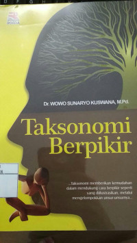 Image of Taksonomi Berpikir