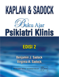 Image of Buku Ajar Psikiatri Klinis Kaplan, Ed. 2