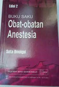 Image of Buku Saku Obat-Obatan Anestesia, Ed. 2