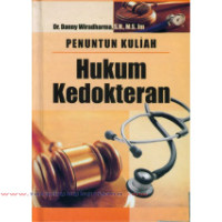 Image of Penuntun Kuliah Hukum Kedokteran