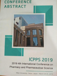 Image of Prosiding: Conference Abstract : 2019 4th International Conference on Pharmacy and Pharmaceutical Science (ICPPS 2019), March 28-30 2019