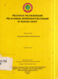 Image of Pedoman Pelaksanaan Pelayanan Keperawatan Dasar di RS