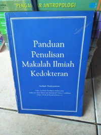 Image of Panduan Penulisan Makalah Ilmiah Kedokteran